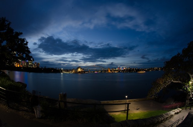 Sydney at dusk