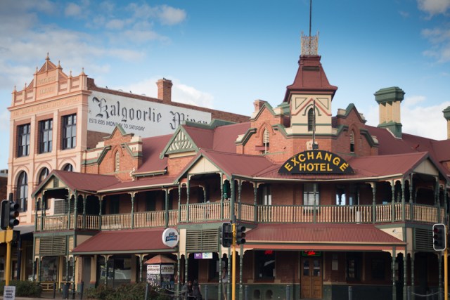 One of the old pubs that line the streets of Kalgoorlie