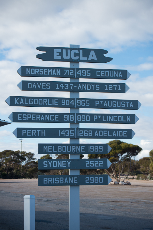it's a long way from Eucla to anywhere