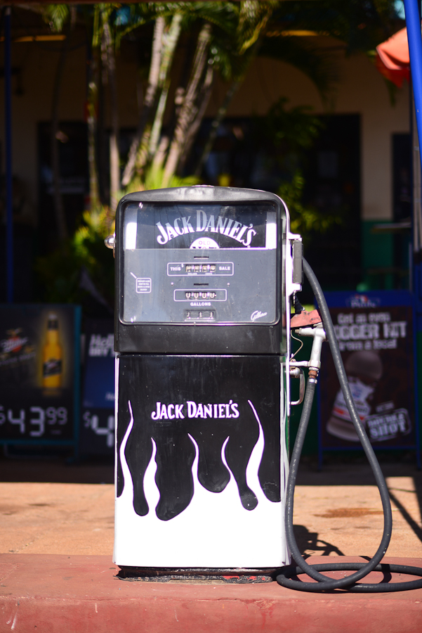 Jack Daniels on tap ? humour at a Northern Territory roadhouse