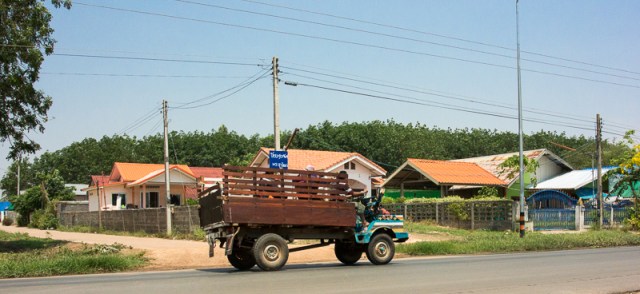 The village, and local transport